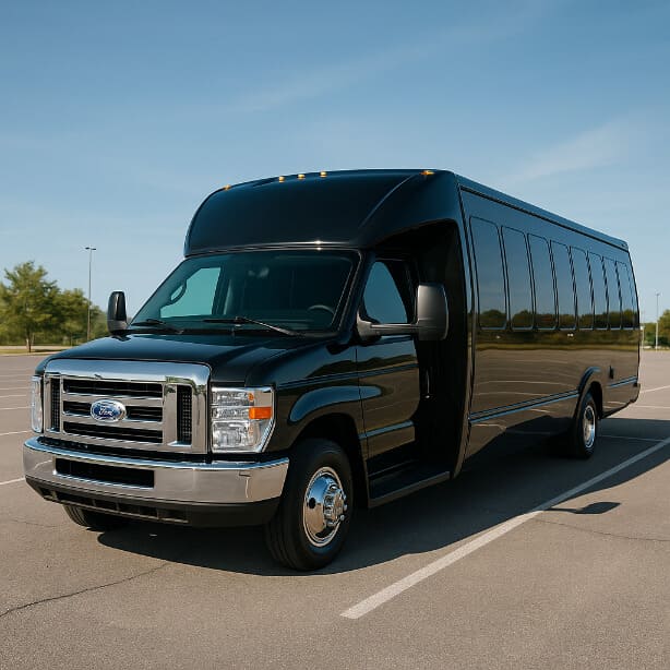 New York @City Coach Bus Service 18 Passenger Minibus