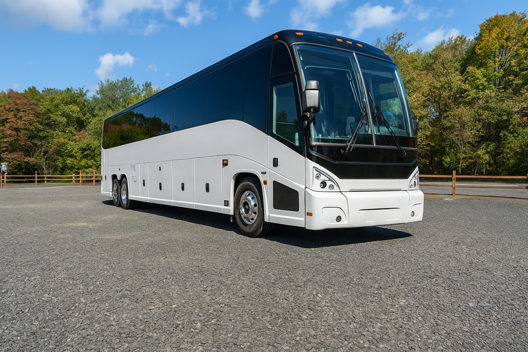 New York @City Coach Bus Service 56 Passenger Coach Bus