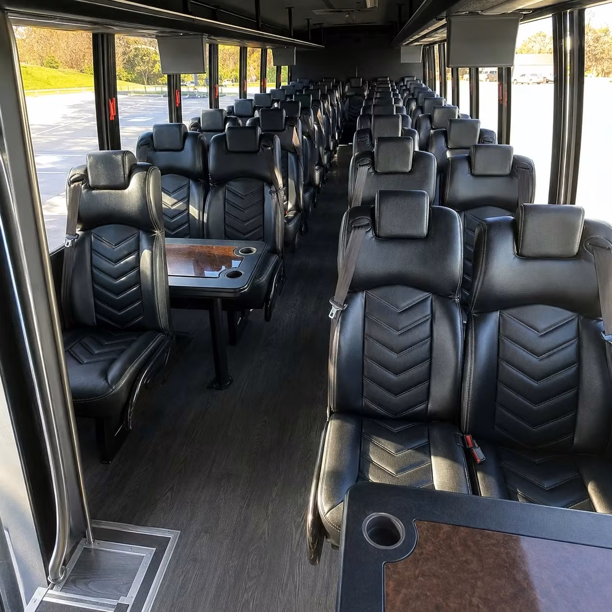 30 passenger minibus interior