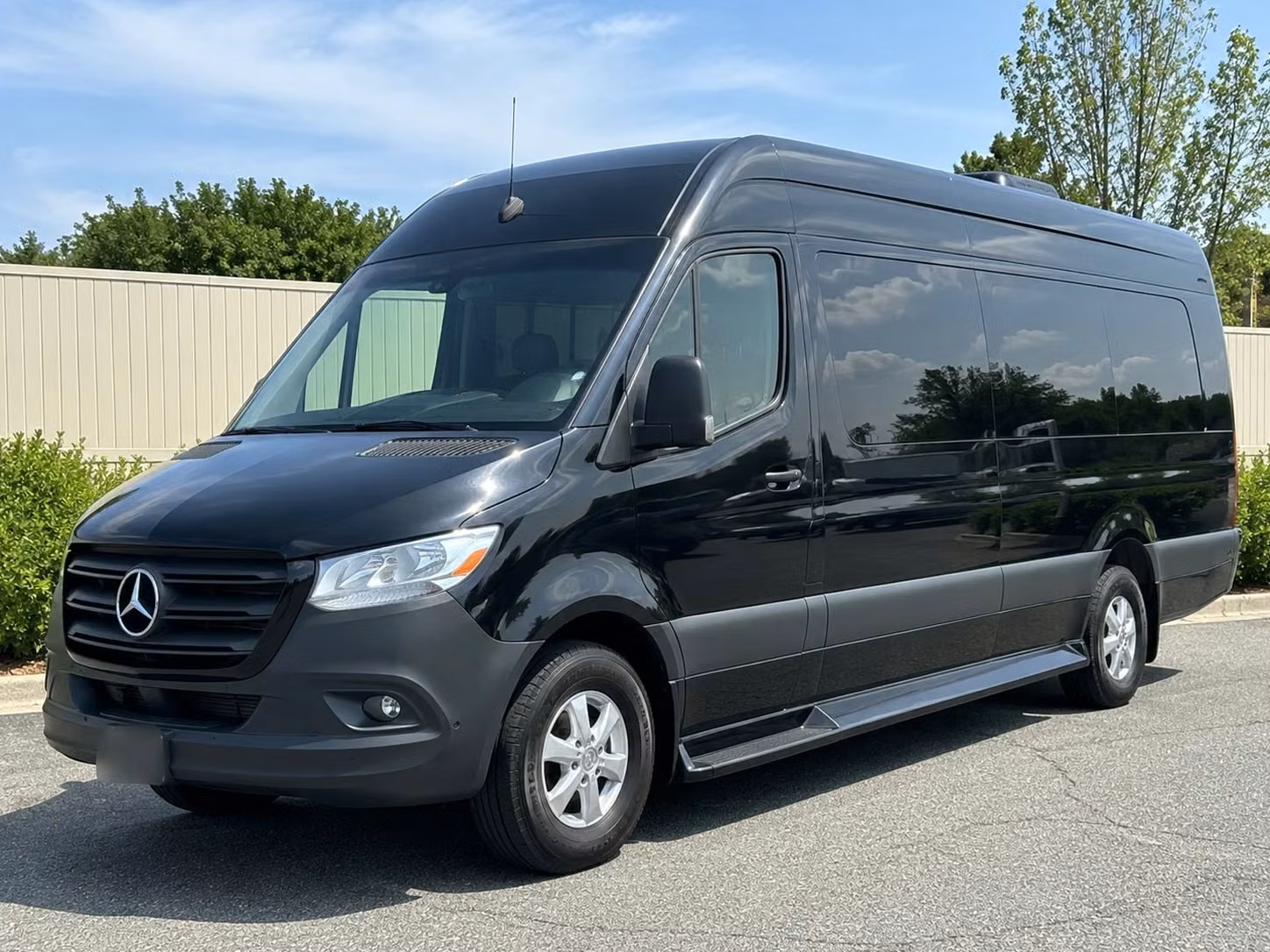 sprinter van with driver